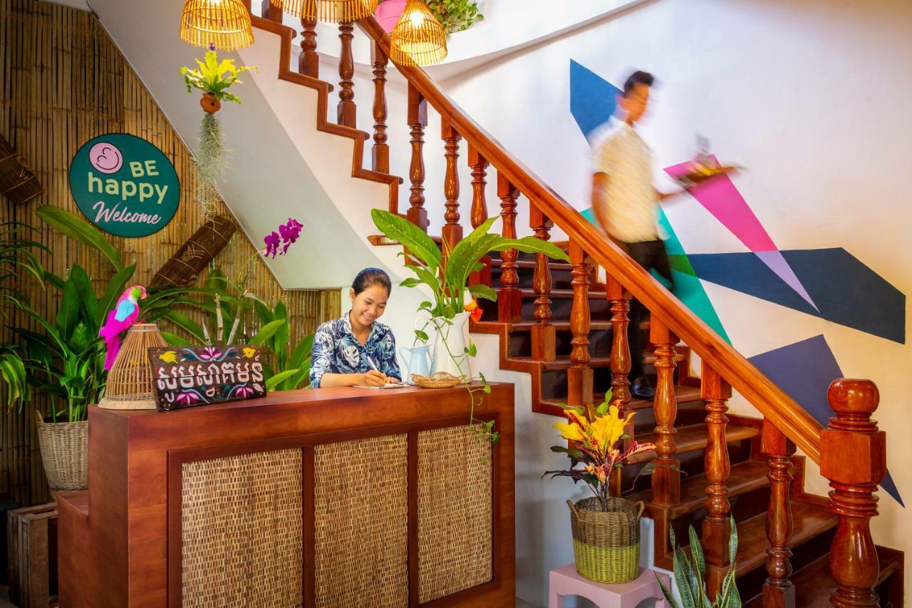 Be Happy Guesthouse Siem Reap Eksteriør bilde